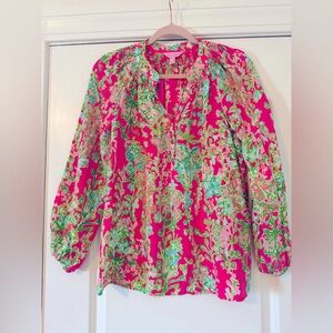 Lilly Pulitzer Elsa top Southern Charm